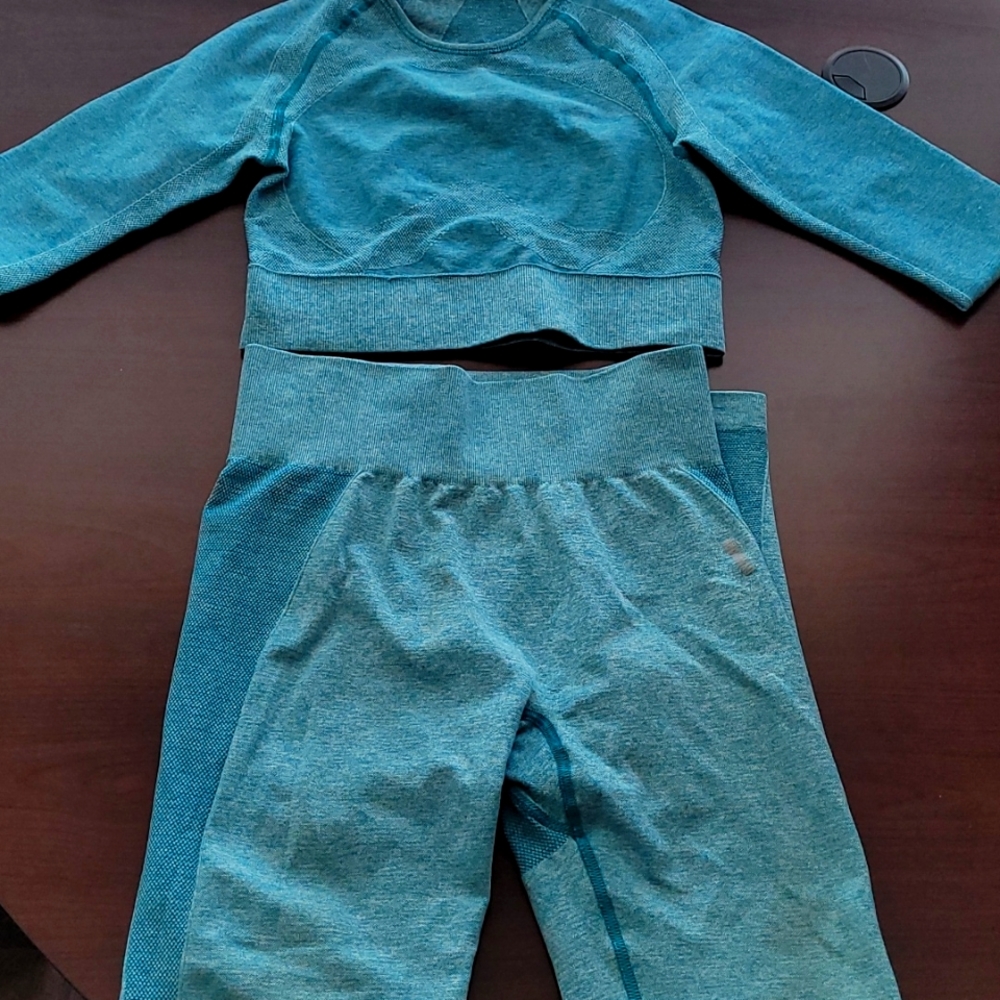 Gymshark set Blue M